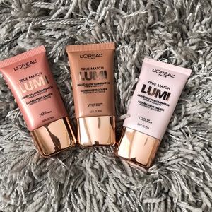 L’Oreal liquid highlighters.